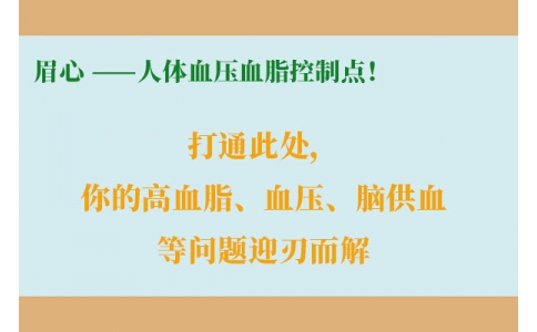 打通此處，你的高血脂、血壓、腦供血等問題迎刃而解